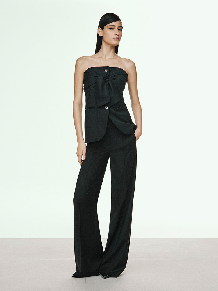 ジャケット Max Mara Casacca In Seta MAX MARA Casacca Seta QUAGLIA Bianco/Nero [Donna] Elsa Boutique